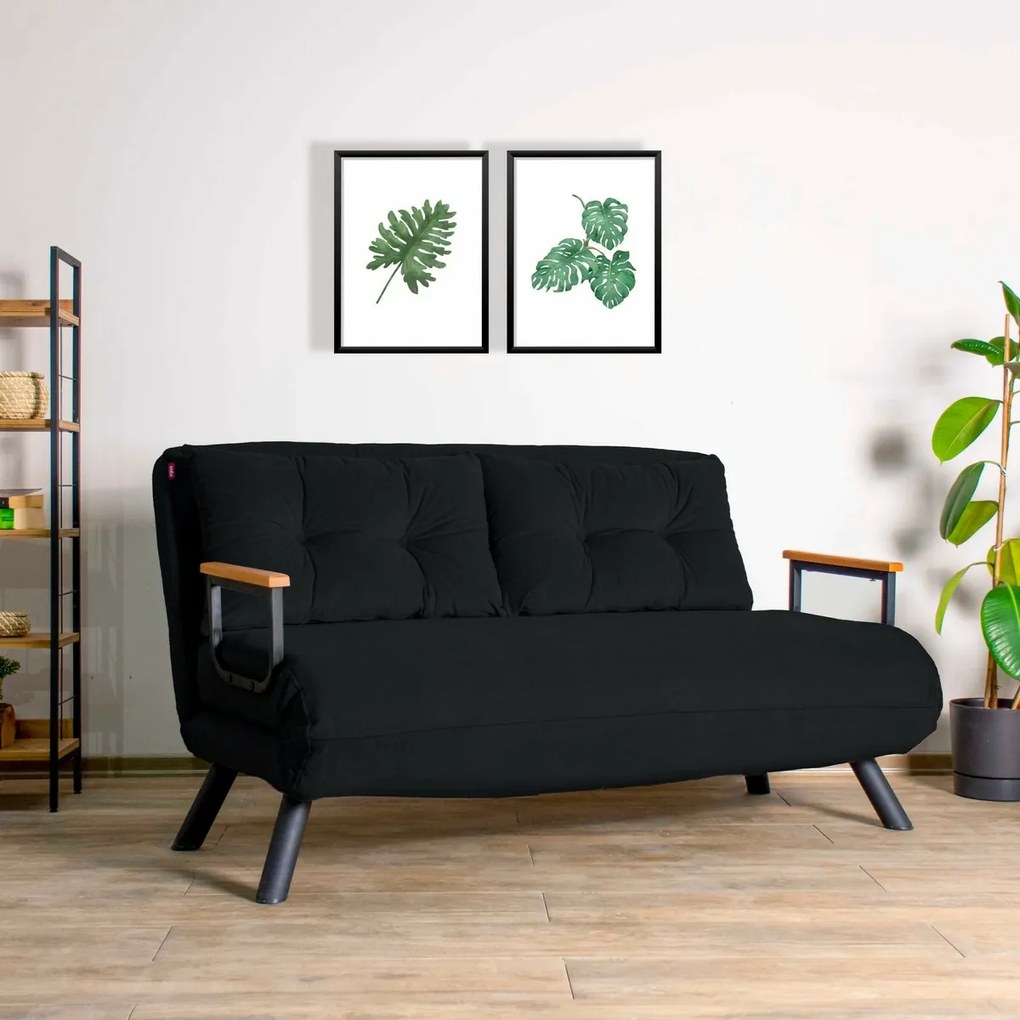 Sofa rozkładana Sando 2 Black