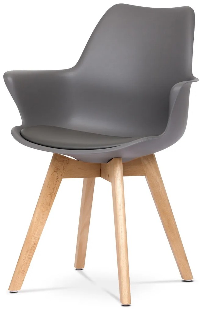 Zestaw krzeseł do jadalni CT-771 GREY, 4 szt.