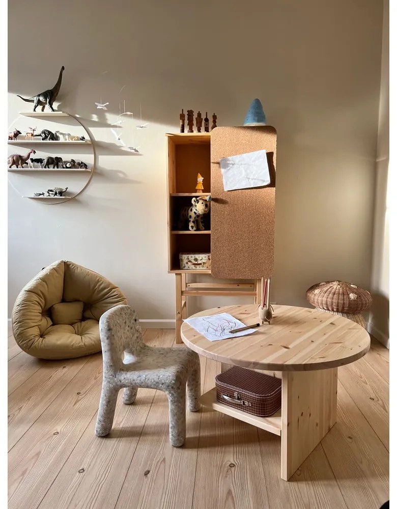 Żółty fotel dziecięcy Mini Nido – Karup Design