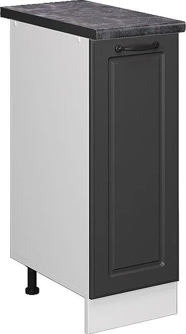 Szafka apteczna antracytowy domek wiejski 30x60x81.6 r-line