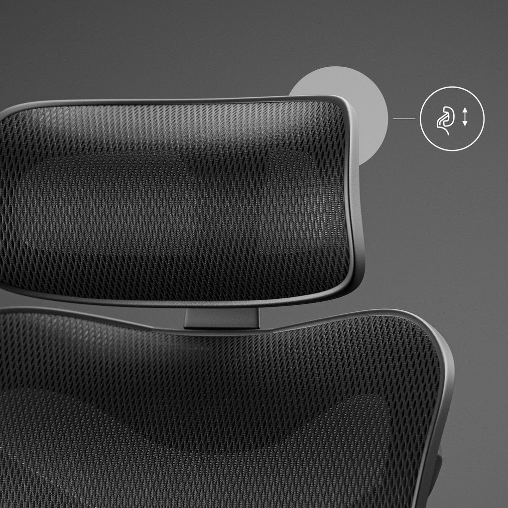 Fotel ergonomiczny czarny Diablo V-Commander