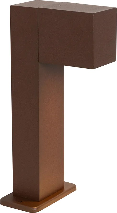 Przemysłowa stojąca lampa zewnętrzna rdzawy brąz 30 cm IP44 - Baleno