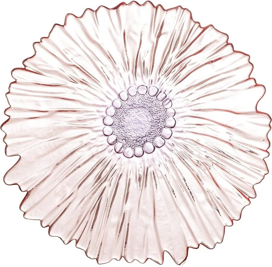 Jasnoróżowa szklana misa ø 31 cm Mariko – Bloomingville