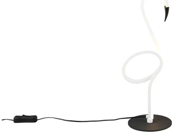 Biała lampa stołowa LED (wysokość 35 cm) Ingo – Reality