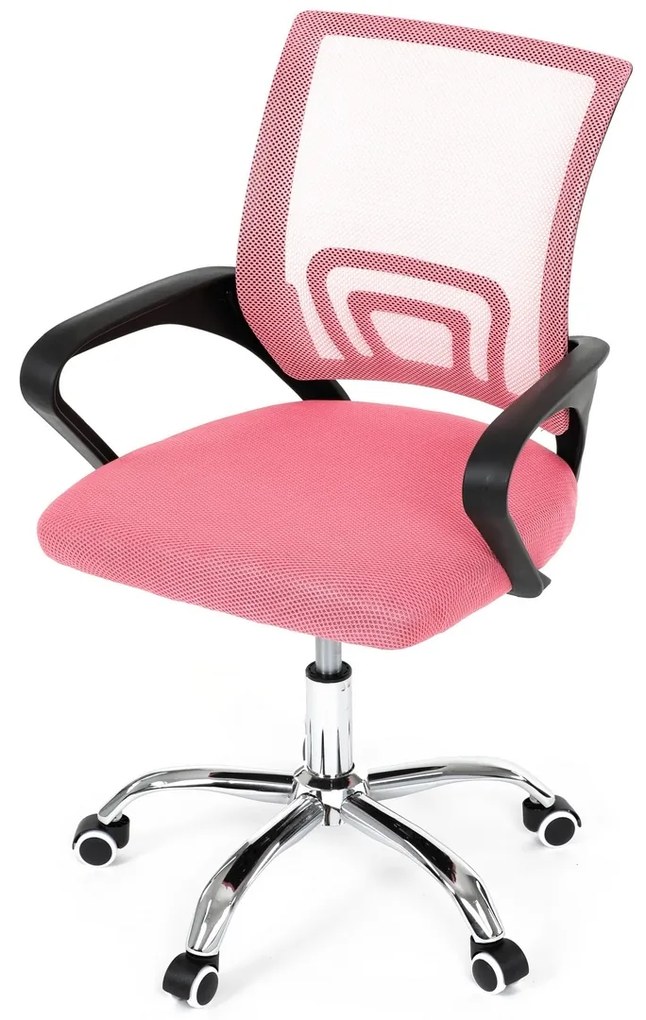 Krzesło biurowe Autronic KA-L103 PINK
