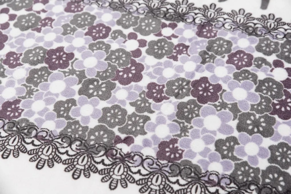 PrzytulneMieszkanie.pl PrzytulneMieszkanie.pl Pościel z mikropluszu Świąteczne renifery szare