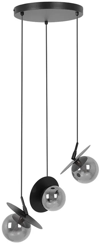 Potrójna lampa wisząca z regulowanymi kloszami - A702 D2-F22