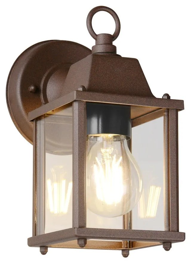 Zewnętrzna lampa ścienna (wysokość 22,5 cm) Mirande – Trio