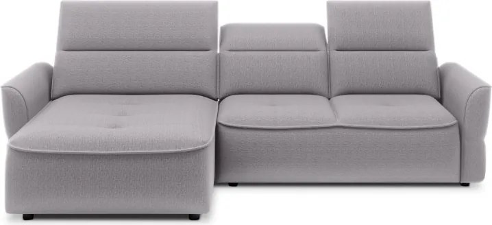 Narożnik MURILLO S Mini z elektryczną regulacją siedziska Lewostronny w tkaninie VOGUE 14 WERSAL