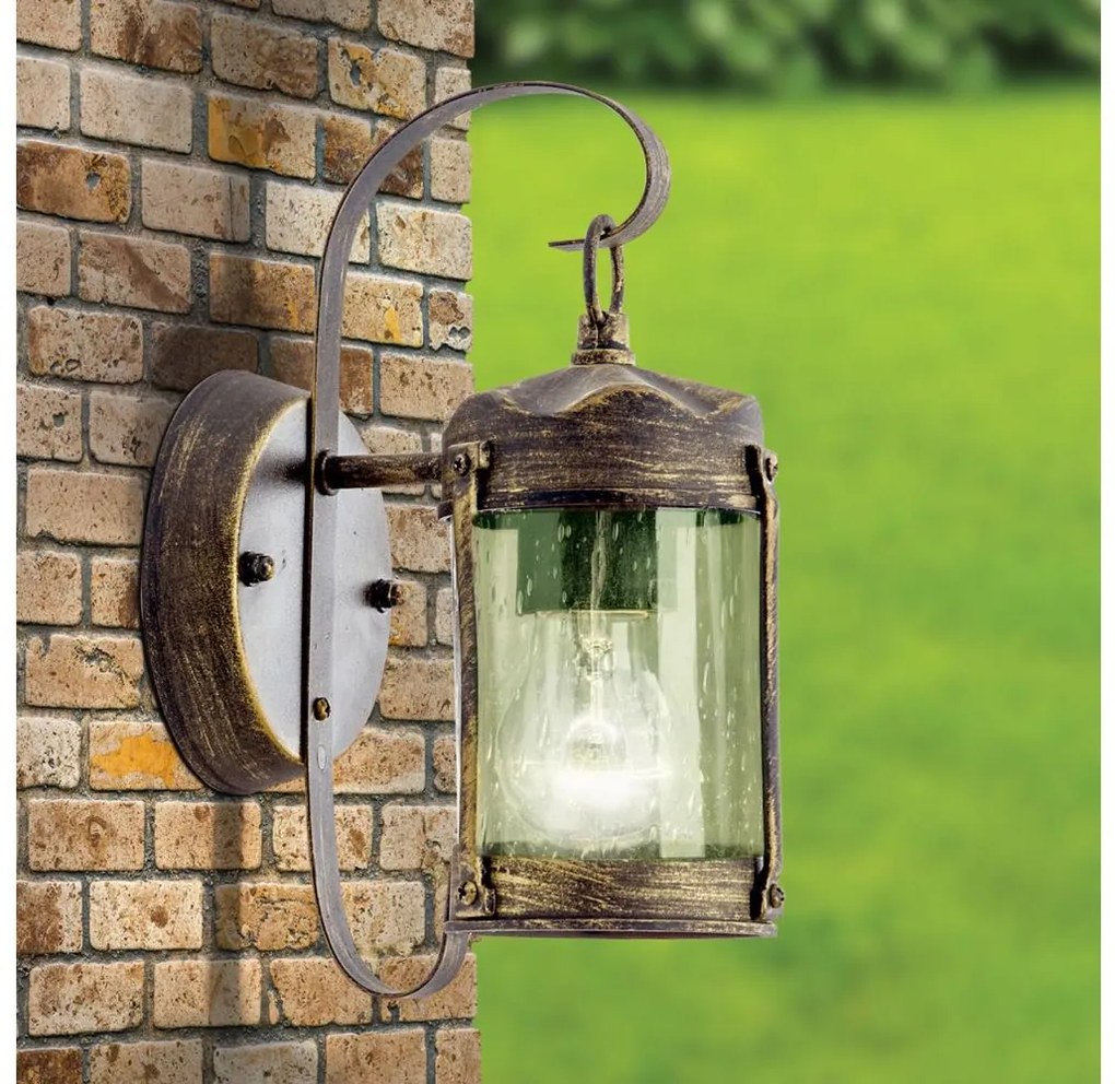 Orion - Kinkiet zewnętrzny TAVERNA 1xE27/60W/230V IP23 brąz/patina