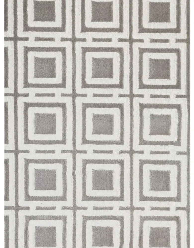 Szaro-kremowy chodnik 80x240 cm Perles Howlite – Elle Decoration