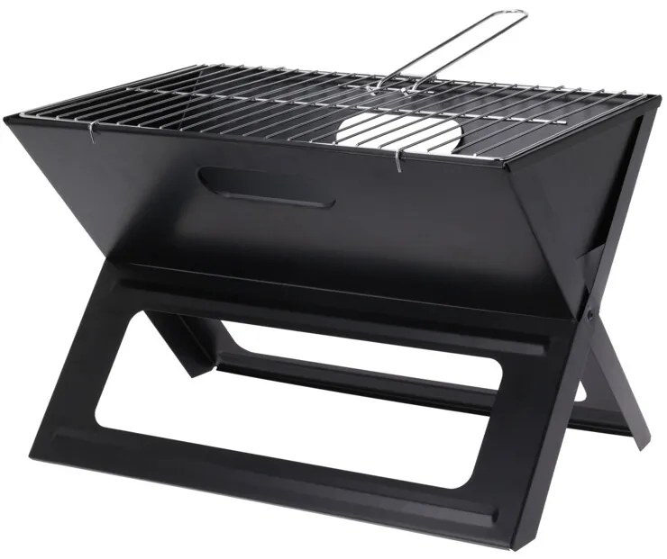 Grill składany z kratką, 47,5 x 43 cm