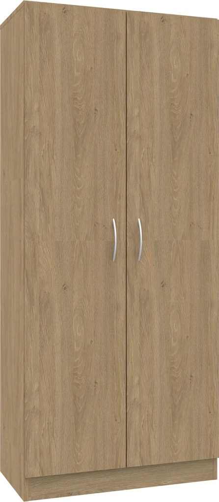 Szafa aktowa dwudrzwiowa na klucz Simple, 80x40x185 cm, index 80-5P-2F5