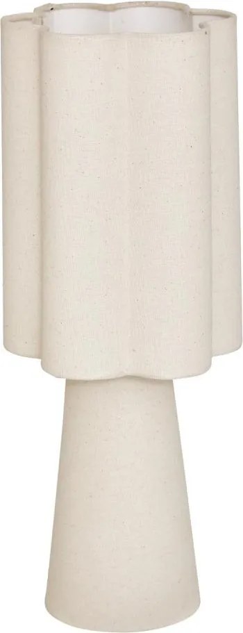 Atmosphera - lampa stołowa BLANCA 1xE27/25W/230V kremowa