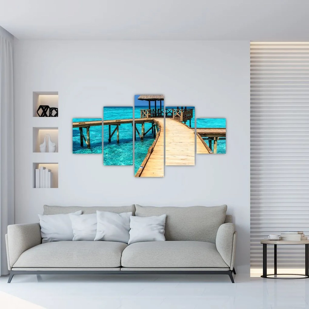 Obraz - Molo (125x70 cm)