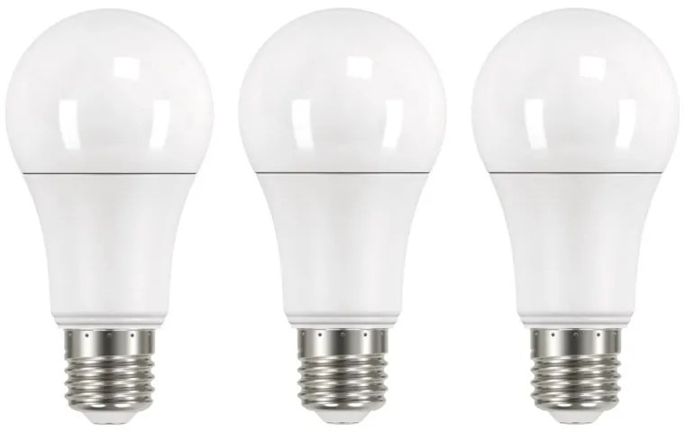 Zestaw 3 żarówek LED EMOS Classic A60 Warm White, 13,2W E27