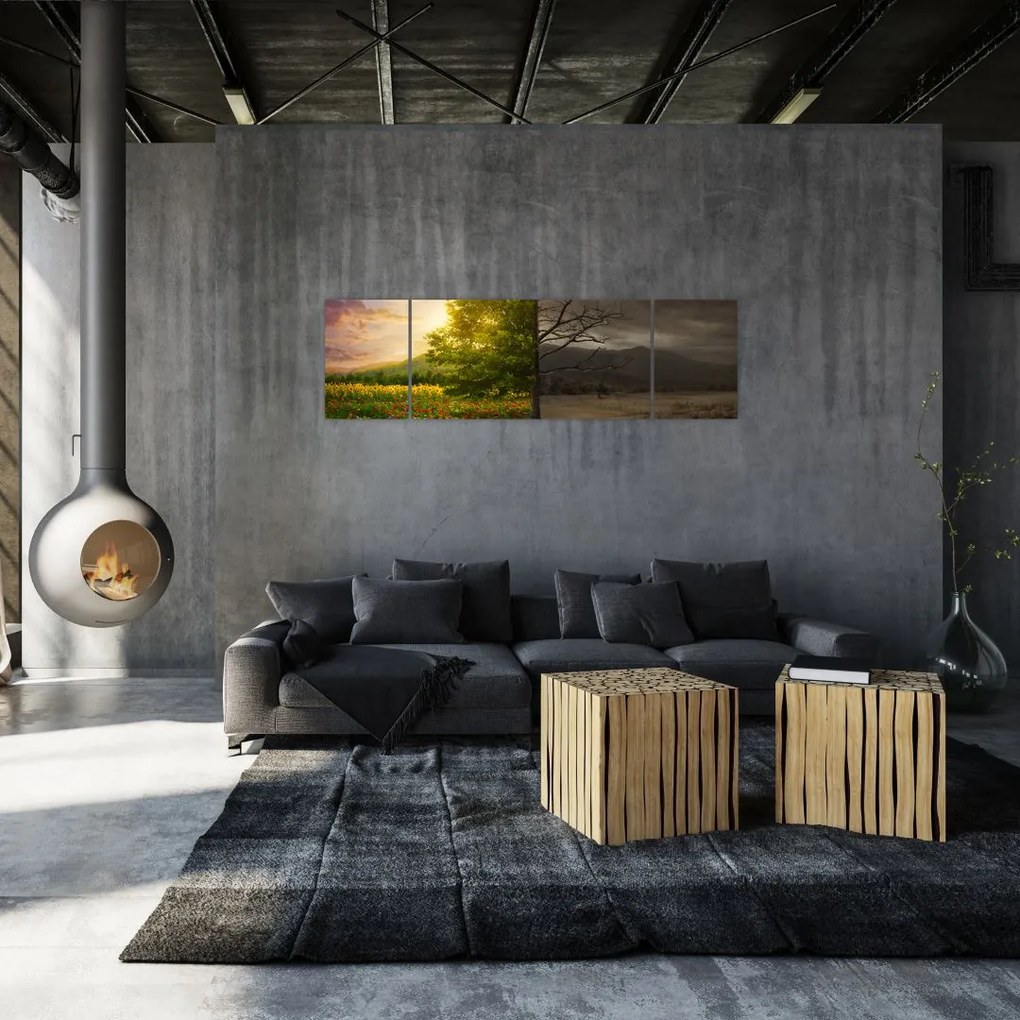 Obraz - Cykl życia (170x50 cm)