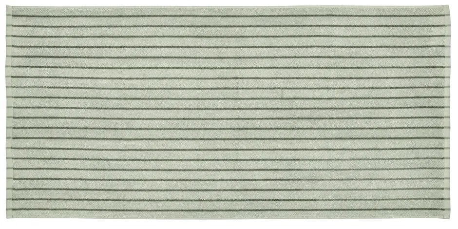 Zielony ręcznik kąpielowy z bawełny organicznej frotte 70x140 cm Arto – Blomus