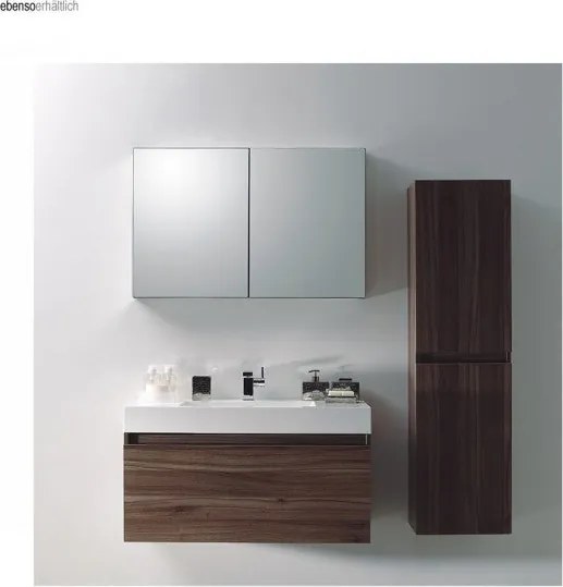 Aluminiowa szafka z lustrem 2-drzwiowa