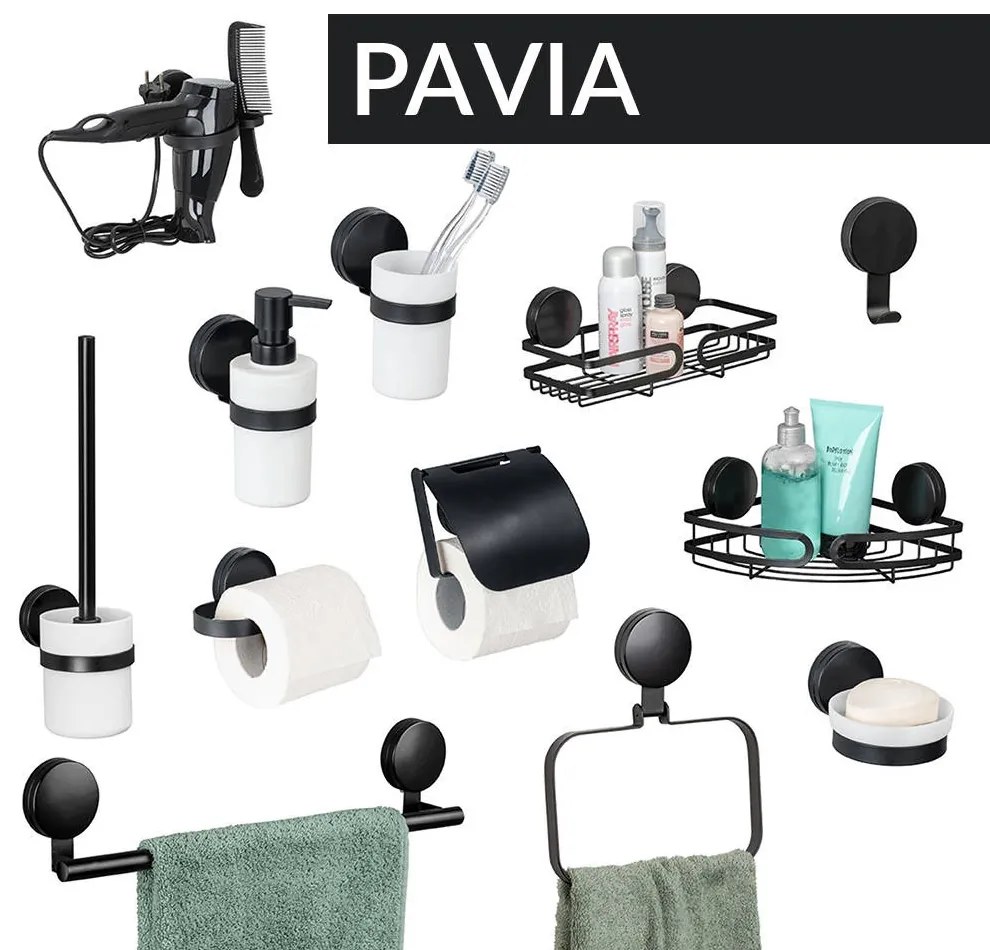 Pojemnik na szczoteczki do zębów PAVIA Static-Loc, WENKO