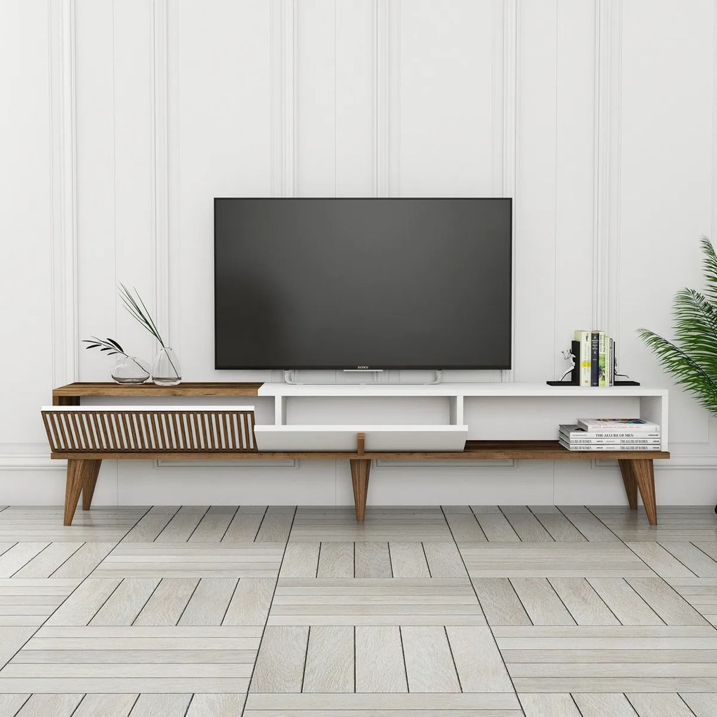 Stolik pod telewizor Milan Alt White