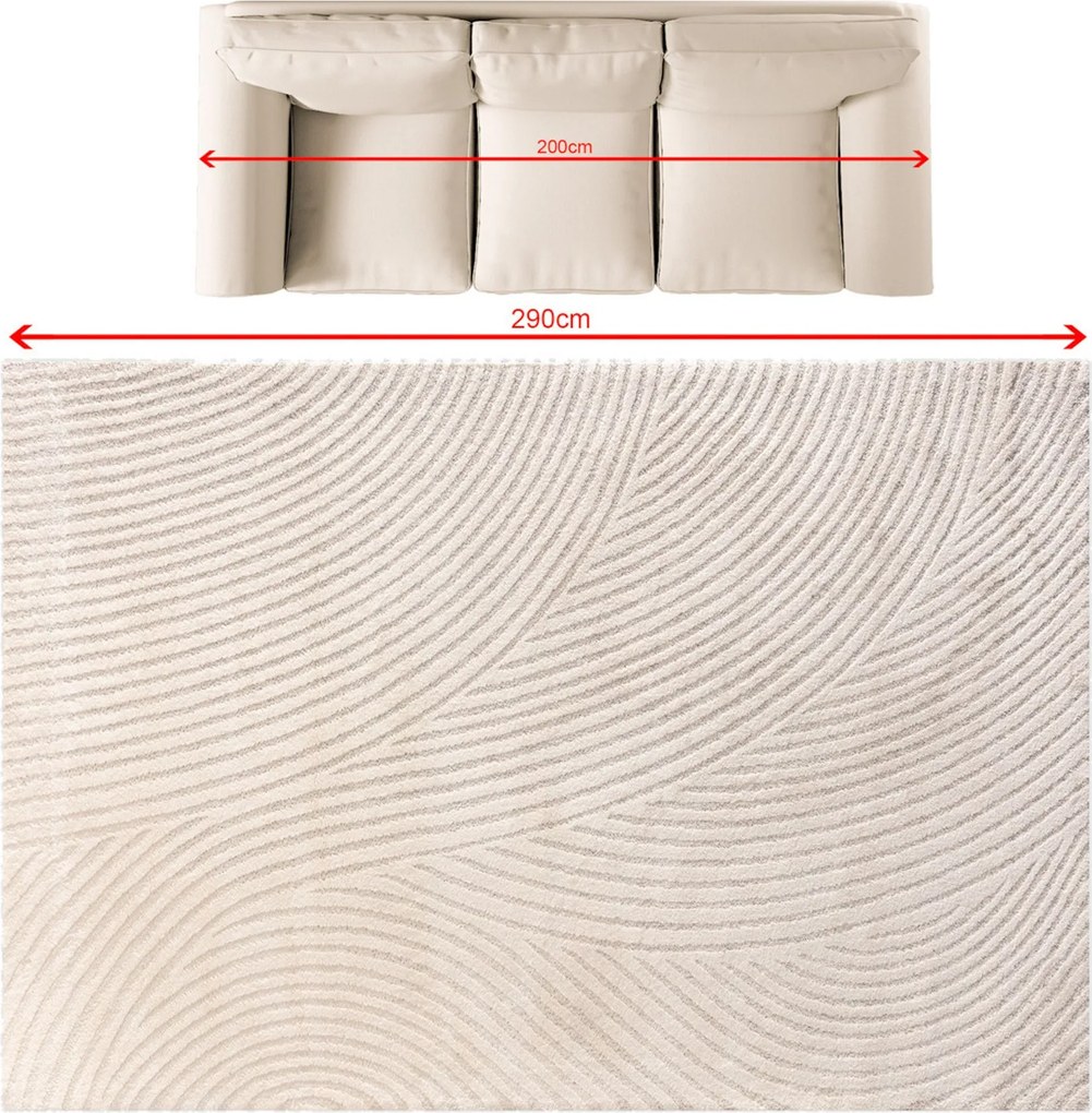 Dywan Travero cream/beige 200x290 cm