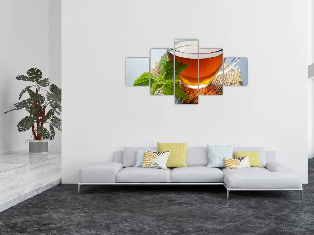Obraz filiżanki herbaty (125x70 cm)