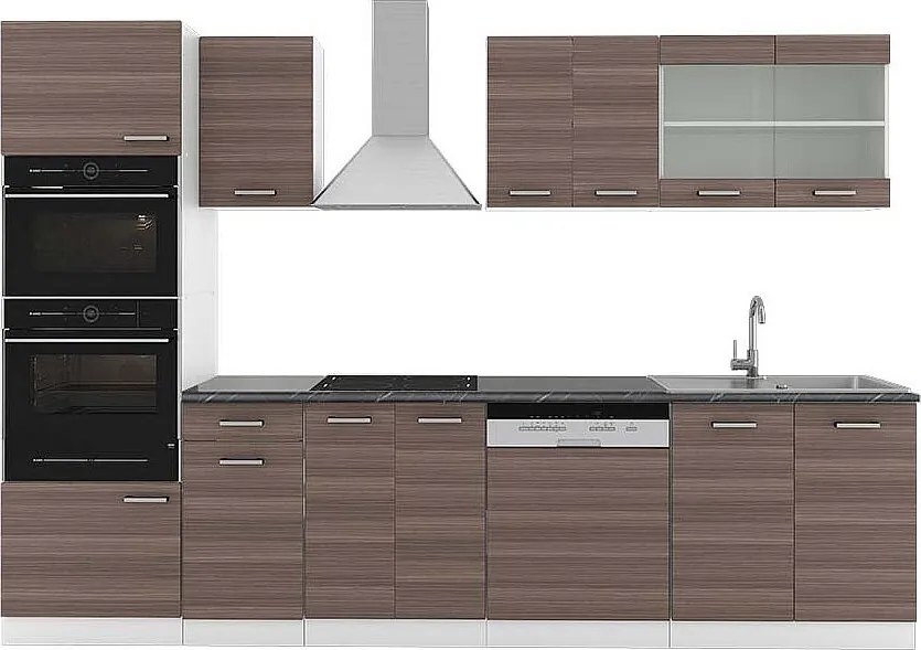 Aneks kuchenny szlachetny szary/biały 300x60x81.6 r-line