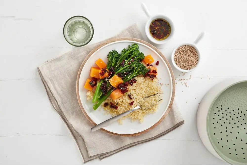 Plastikowe naczynie do gotowania ryżu – Lékué