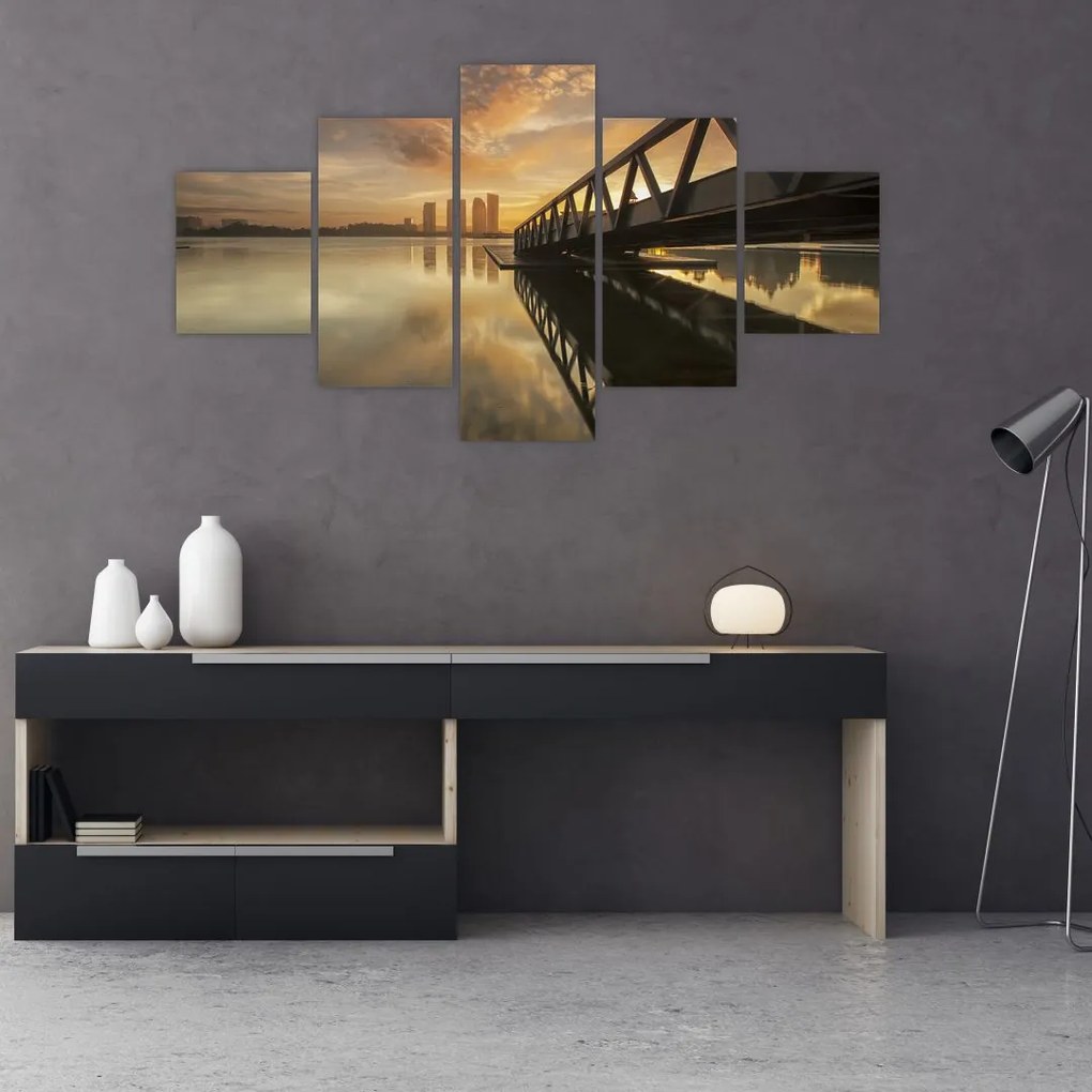 Obraz molo (125x70 cm)
