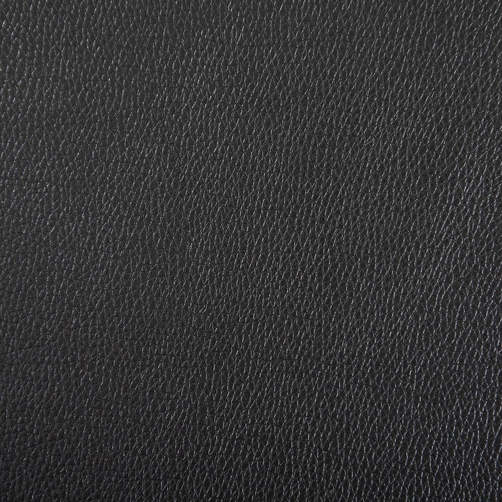 HOMCOM Ławka do pianina, stołek fortepianowy, regulacja wysokości, ekoskóra, drewno, czarna, 63x33x56cm | Aosom PL