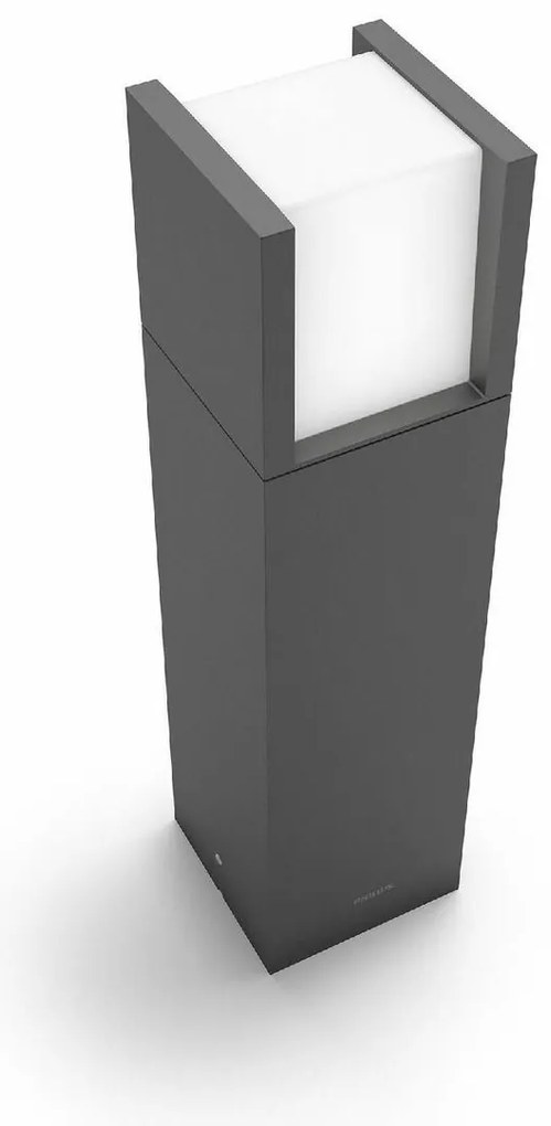 Philips Arbour UltraEfficient zewnętrzna lampakolumnowa LED 3,8 W 2700 K 40 cm, antracytowy