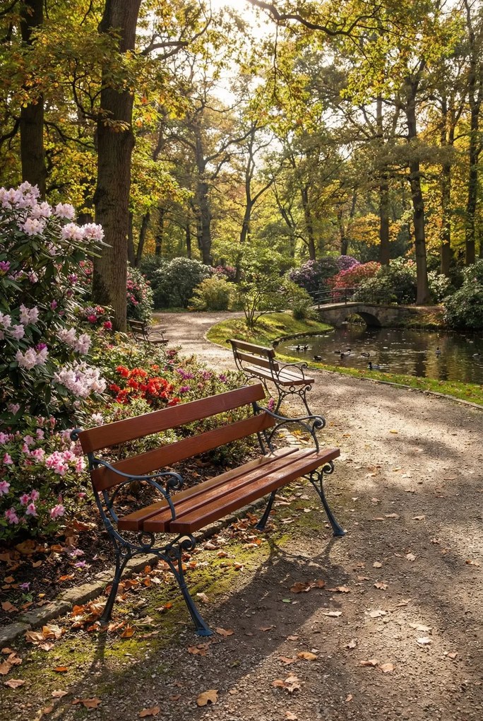 Ławka ogrodowa drewniana z podłokietnikiem 180cm K5-N95