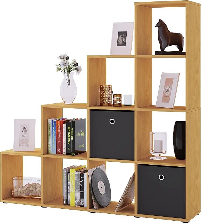 Drewniane schody Półka 10 przedziałów Napoli