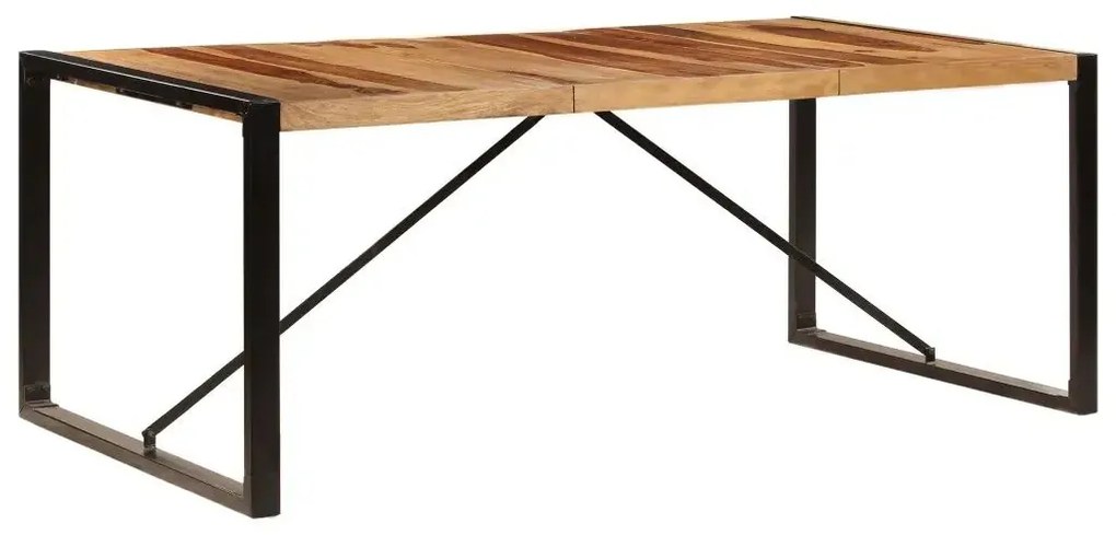 Industrialny stół z sheesham 100x200 Z2-T04