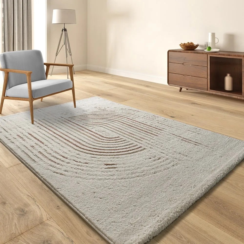 Kremowy dywan 200x290 cm Candela – Universal