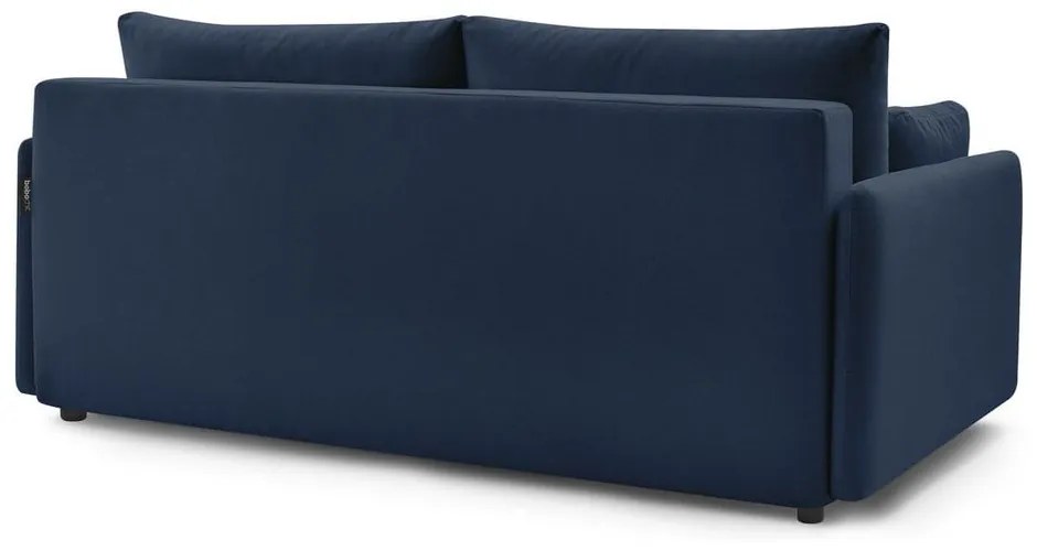 Ciemnoniebieska rozkładana sofa 211 cm Marcel – Bobochic Paris