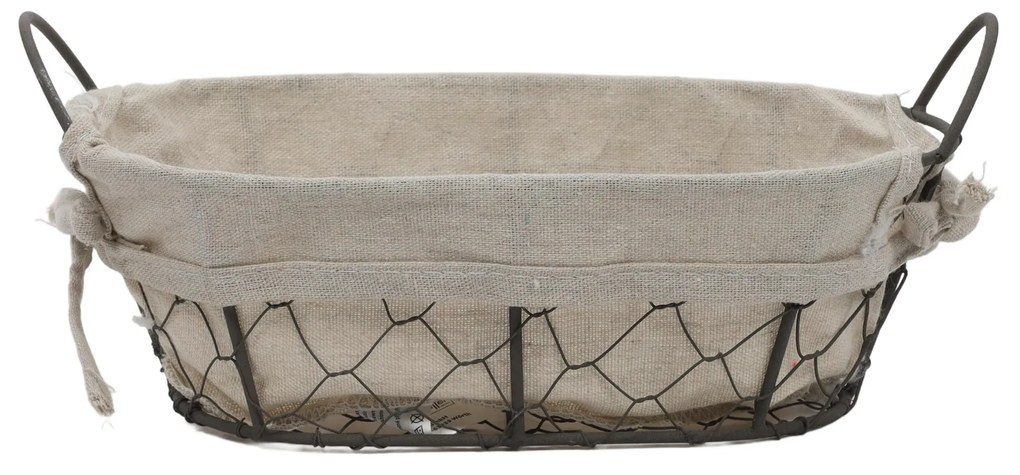 Koszyk na chleb, pieczywo, owoce COUNTRY STYLE, 26x17x9 cm, ZELLER