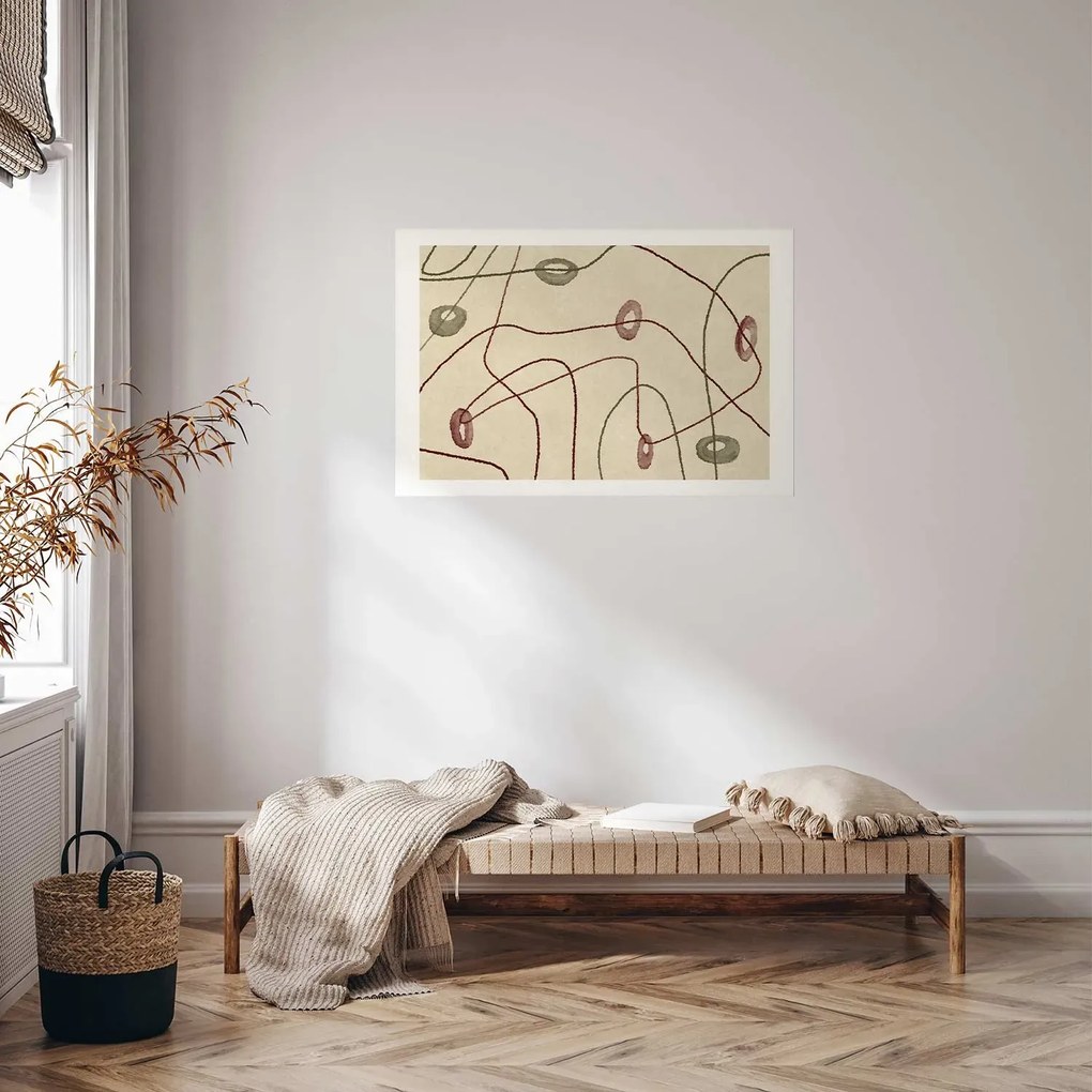 Plakat Kształty 60x40 cm bez ramy z marginesem ARTGEIST B