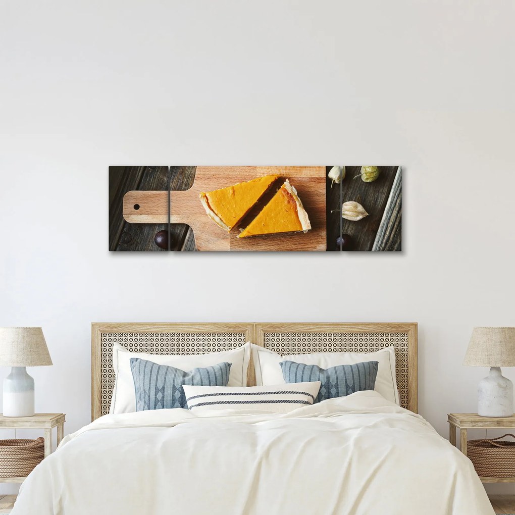 Obraz - Ciasto dyniowe (170x50 cm)
