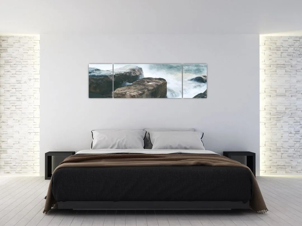 Obraz - siła wody (170x50 cm)