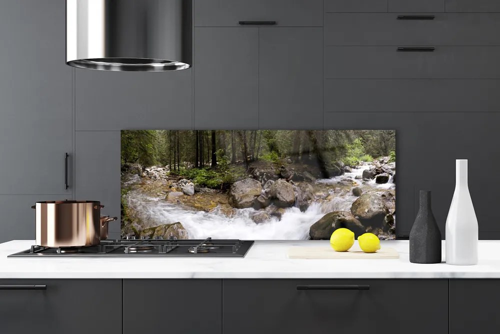 Panel nad blat kuchenny Szumiąca Leśna Rzeka