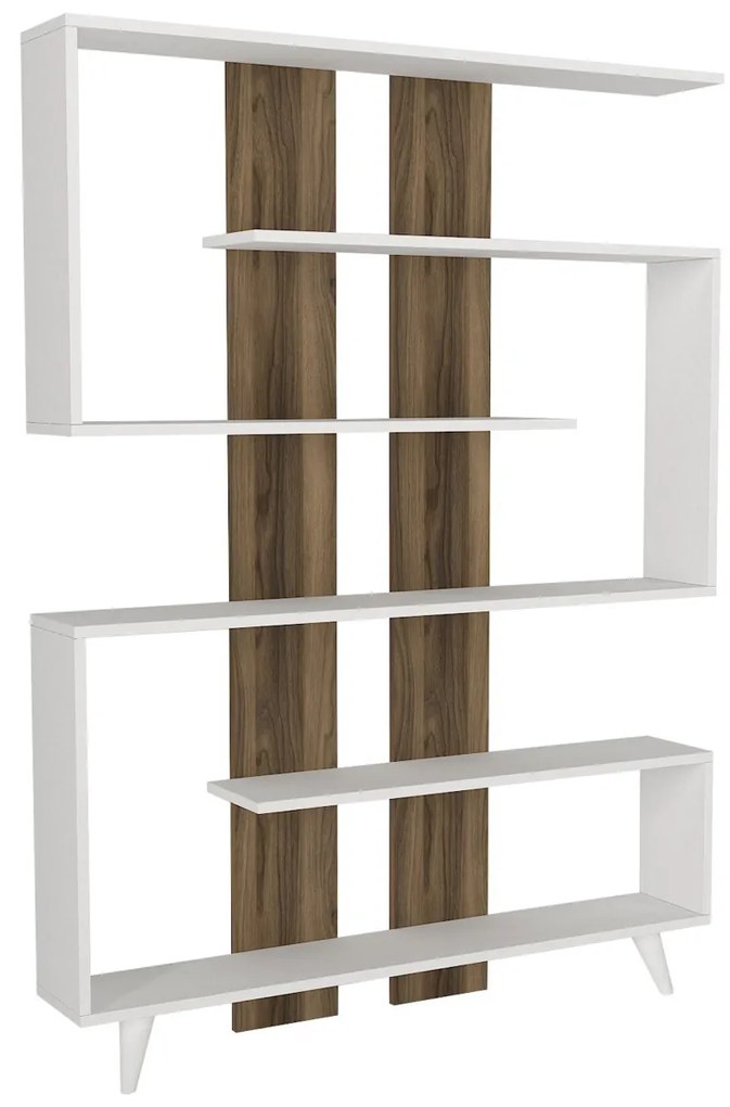 Biblioteczka Rain White Walnut