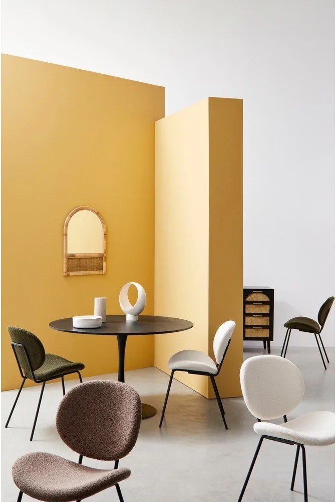 Tapicerowane krzesło w kolorze khaki Maddie – Yes Everyday