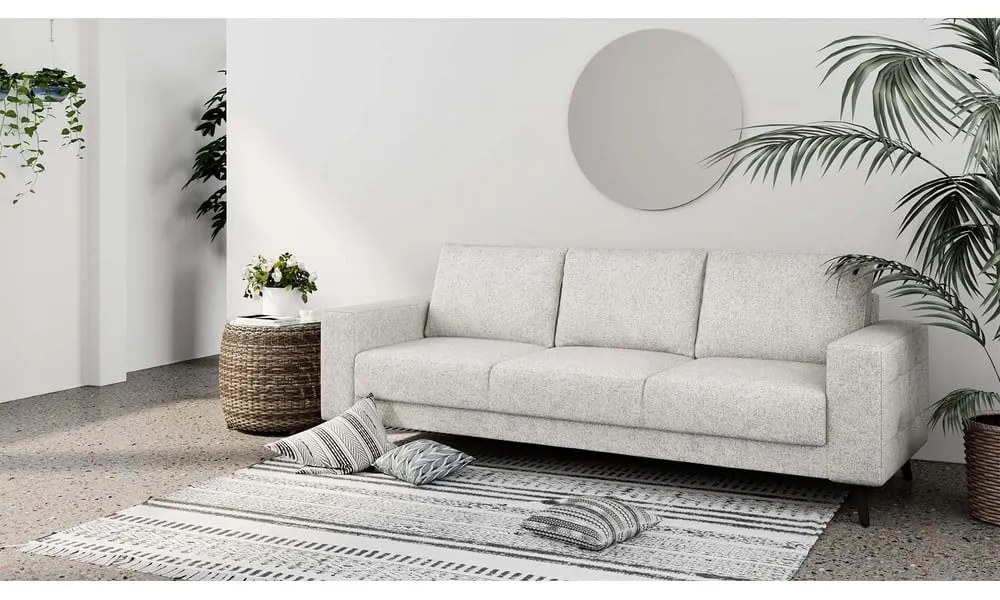 Kremowa sofa 233 cm Fynn – Ghado