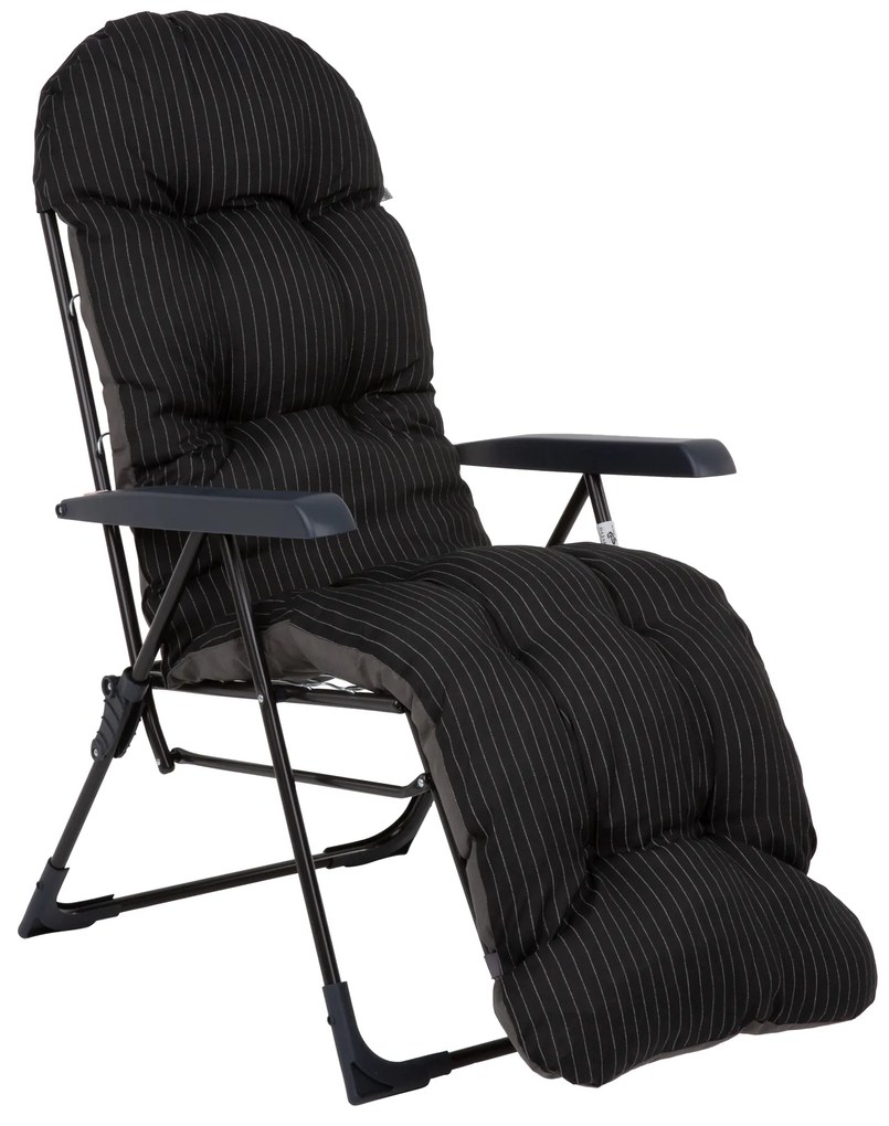 Fotel ogrodowy z podnóżkiem Samar Plus C012-07PB PATIO