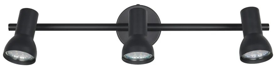 Czarna lampa punktowa ø 8 cm Cantar – Reality