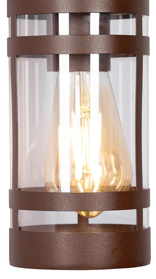 Zewnetrzna Industrialna lampa ścienna zewnętrzna rdzawo-brązowa IP44 - RubenPrzemysłowy Oswietlenie zewnetrzne