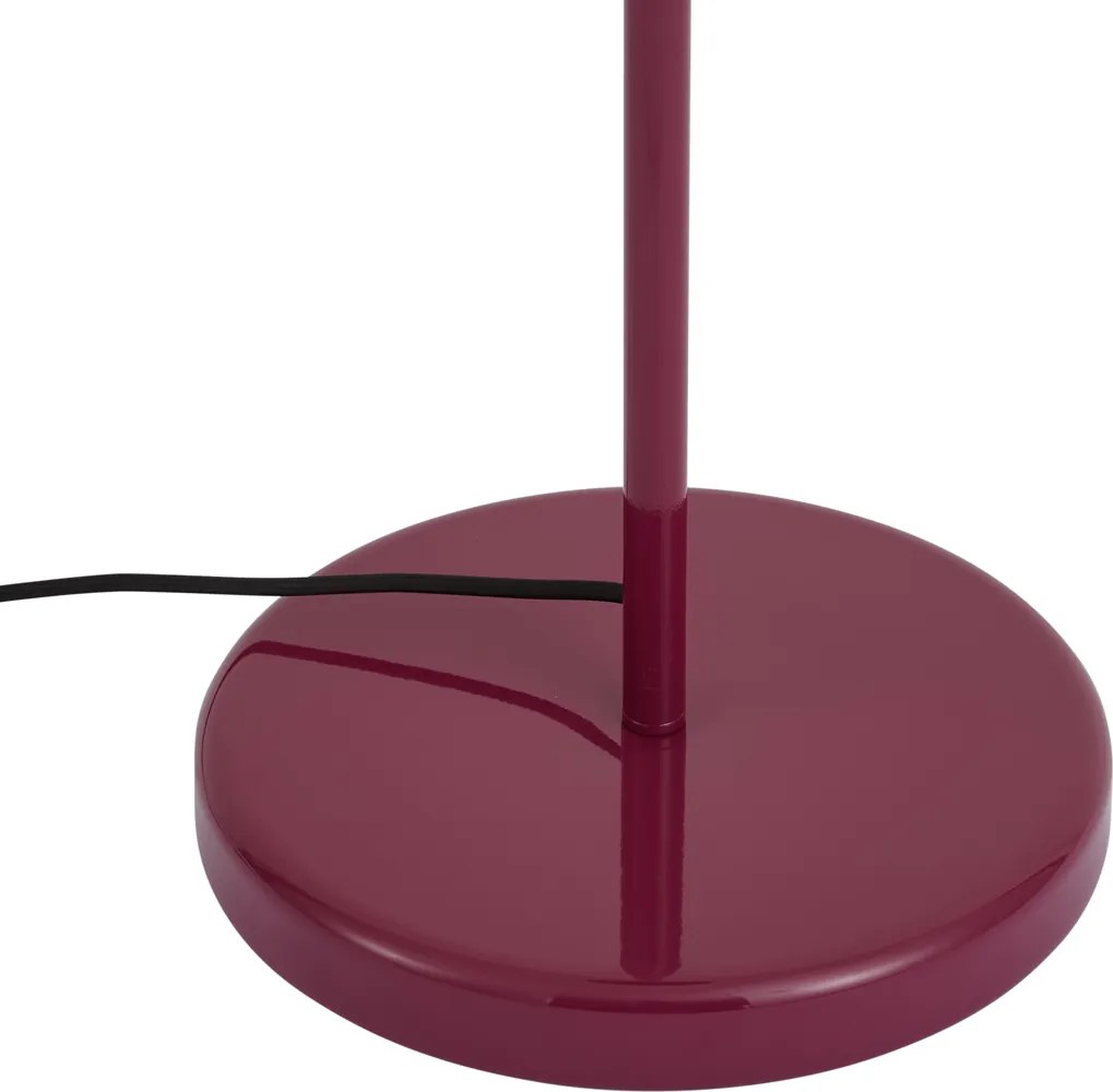 Lampa podłogowa retro śliwkowa 140 cm - Ophelia