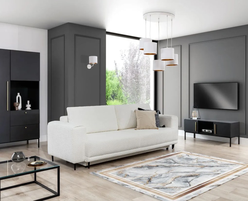 Dywan SQUITTA GREY GOLD 120x180 szary ELTAP